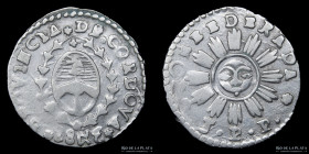 Argentina. Cordoba. 1 Real 1842 JPP. CJ 38.1.17