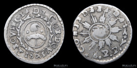 Argentina. Cordoba. 1 Real 1843 JPP. CJ 42.3.3