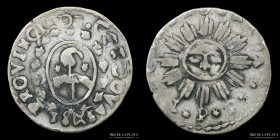 Argentina. Cordoba. 1 Real 1843 JPP. CJ 43.1.7