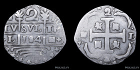 Venezuela. 2 Reales 1814-15 (184). Caracas. C13.1