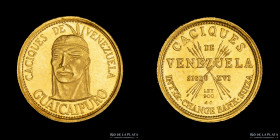Venezuela. Caciques. Guaicaupuro. Oro
