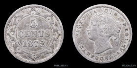 Newfoundland. 5 Cents 1872H. KM2