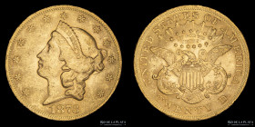 USA. 20 Dollars 1873. KM74.2