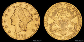 USA. 20 Dollars 1882 S. KM74.3