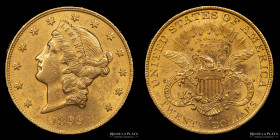USA. 20 Dollars 1899 S. KM74.3