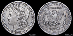 USA. 1 Dollar 1881 S. Morgan. KM110