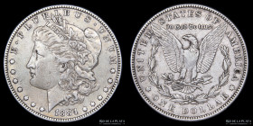 USA. 1 Dollar 1884. Morgan. KM110