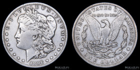USA. 1 Dollar 1896 S. Morgan. KM110