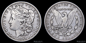 USA. 1 Dollar 1897 O. Morgan. KM110