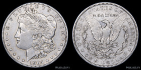 USA. 1 Dollar 1904 S. Morgan. KM110