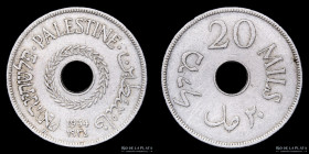 Palestina. 20 Mils 1934. KM5
