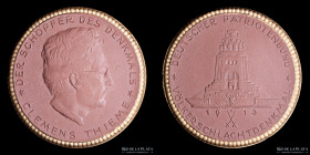 Alemania. Clemens Thieme patriotenbund 1913 Porcelana