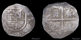 Toledo. Felipe III. 4 Reales 1618-21. Cal 304/8