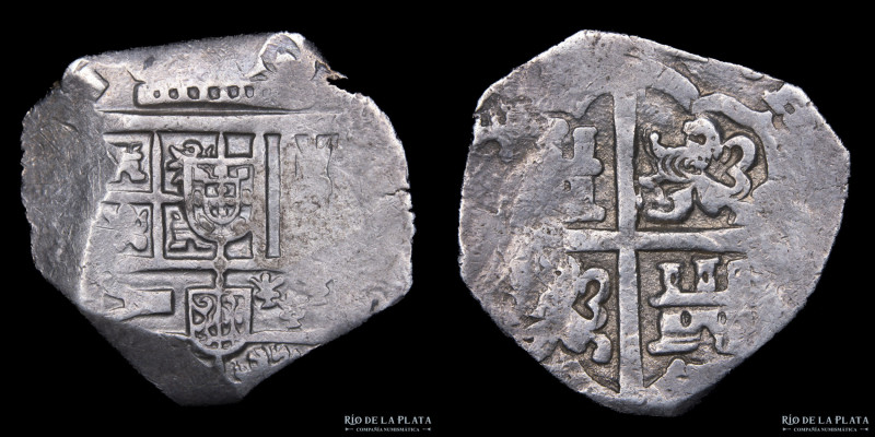 España. Felipe IV (1621-1665) 8 Reales 1622-1636. Plata 930; 35mm; 27.68g.Cal 59...