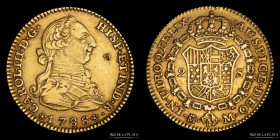 España. Carlos III. 2 Escudos 1788 M. Madrid. KM417a