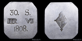 Mallorca. Fernando VII. 30 Sous 1808. L52.1