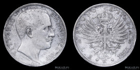 Italia. V. Emanuele III. 2 Lire 1905 R. KM33