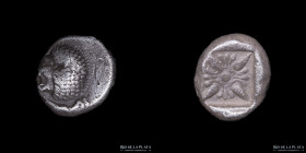Miletos, Ionia (6th-5th Century BC) AR Diobol