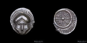 Messembria, Thrace (400-350BC) AR Diobol