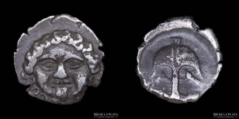 Apollonia Pontika, Thrace (Later 5th-4th Century BC) Reduced Drachm. Silver; 14m...