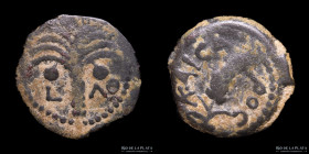 Judaea. Marcus Ambibulus (9-12AD) AE Prutah