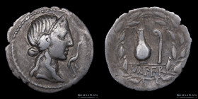 Republic. Q. Caecilius Metellus Pius (81BC) AR Denarius. Cr374/2