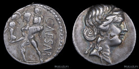 Republic. Julius Caesar (49-44BC) AR Denarius. Cr 458/1