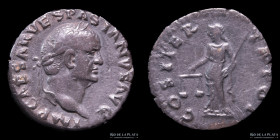 Vespasian (69-79AD) AR Denarius. RIC 21
