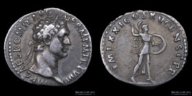 Domitian (81-96AD) AR Denarius. RIC 689
