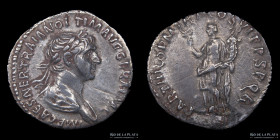 Trajan (98-117AD) AR Denarius. RIC 332