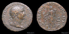 Trajan (98-117AD) AE Sestertius. RIC 492
