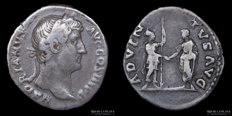 Hadrian (117-138AD) Denarius. Rome mint, struck 133-135AD. Silver; 17.0mm; 3.47g...