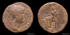 Hadrian (117-138AD) AE Dupondius. RIC 657