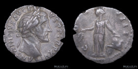 Antoninus Pius (138-161AD) AR Denarius. RIC 239