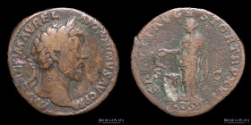 Marcus Aurelius (161-180AD) AE Sestertius. RIC 836