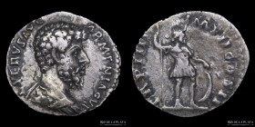 Lucius Verus (161-169AD) AR Denarius. RIC 514