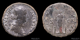 Faustina II (146-176AD) AE Sestertius. RIC 1634