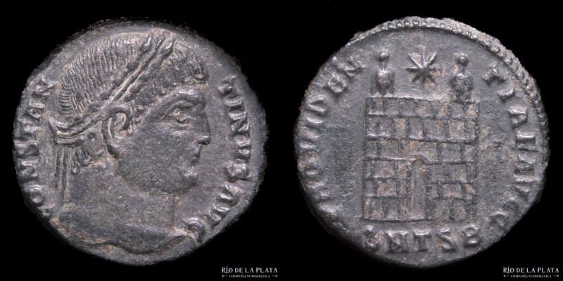 Constantine I (307-337AD). Follis. Thessalonica mint, 2nd. Officinae, struck 326...