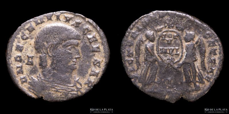 Decentius Caesar (350-353AD) Centenionalis. Arles Mint, struck 351-353AD: Bronze...