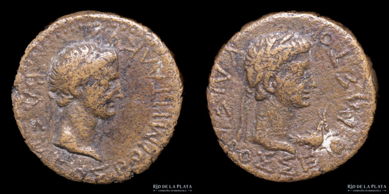Thrace. Rhometalces I & Augustus (27BC-14AD) Uncertain mint, struck 11BC-12AD. B...
