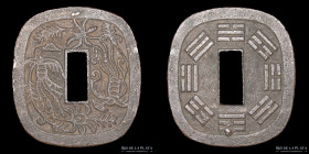 Japon. 100 Mon ND1863-1866. Akita Tsuba Sen