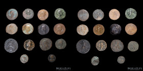 Rome. Lot x14. Sestertii, Ases & more. 2nd. Century AD