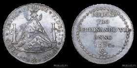 Potosi. Fernando VII. 1808. 8 Reales. Proclama