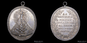 Bolivia. 1825. Medalla Presidencial. Simon Bolivar. RTB 7