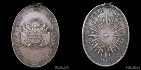 Guerra Triple Alianza. Argentina. Premio Militar 1865. Corrientes
