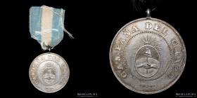 Argentina. 1888. Premio Campaña del Chaco. Plata