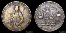 Gran Bretaña. Captura de Porto Bello 1739. Almirante Edward Vernon