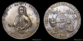 Gran Bretaña. Captura de Cartagena 1741. Almirante Edward Vernon