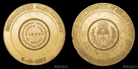 Argentina. Numismatica. 1967. Banco Provincia. Museo Historico