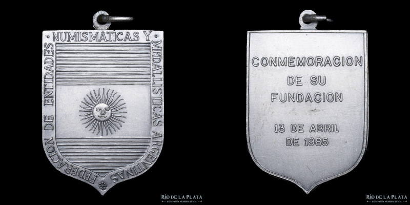 Argentina. 1985. Fenyma. Federación de Entidades Numismáticas y Medallísticas Ar...